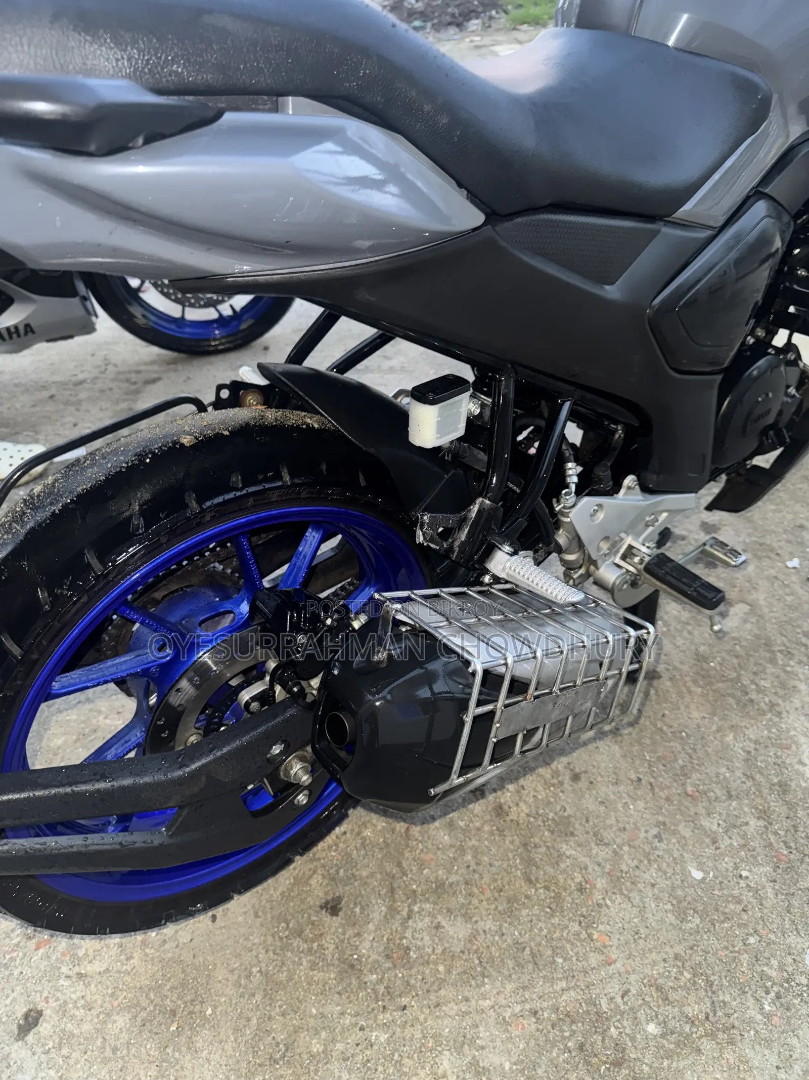 Yamaha FZS V4 2024 Gray