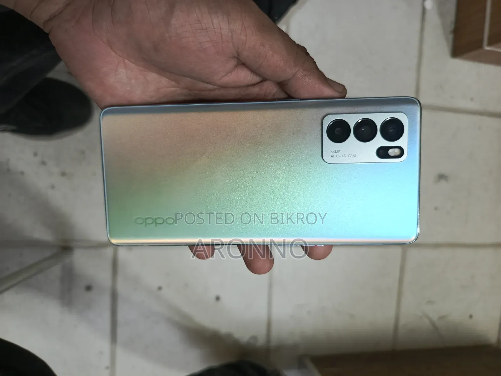 New Oppo Reno6 Pro 5G 256 GB Silver