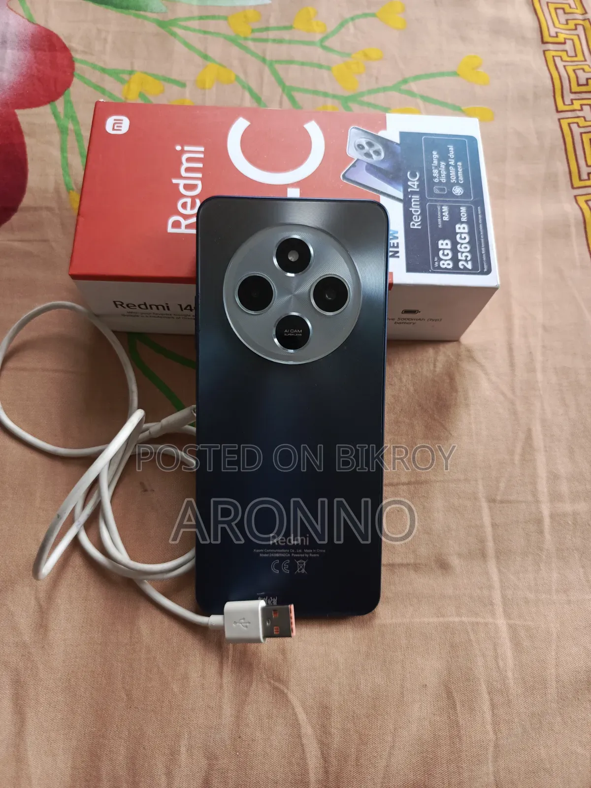 New Xiaomi Redmi 14C 256 GB Black