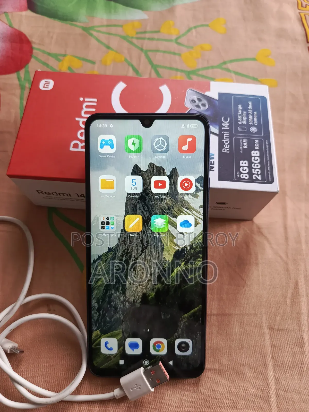 New Xiaomi Redmi 14C 256 GB Black