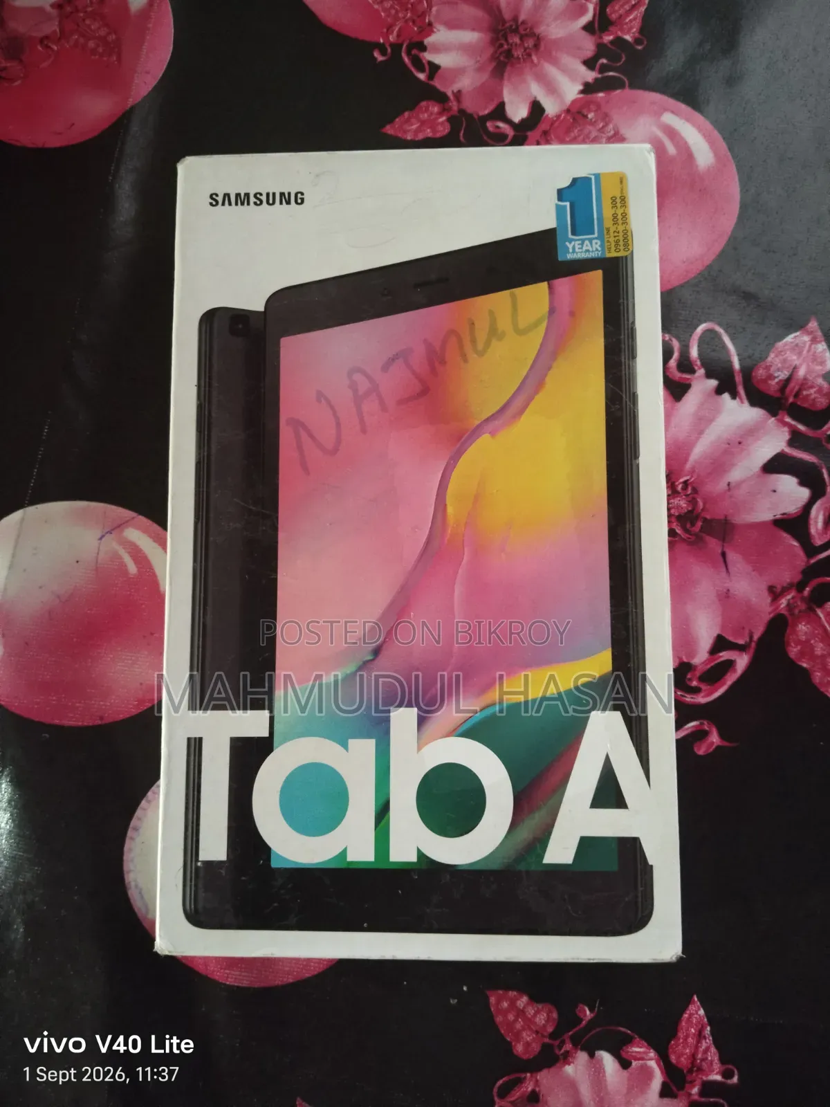 Samsung Galaxy Tab A 8.0 (2019) 32 GB Black