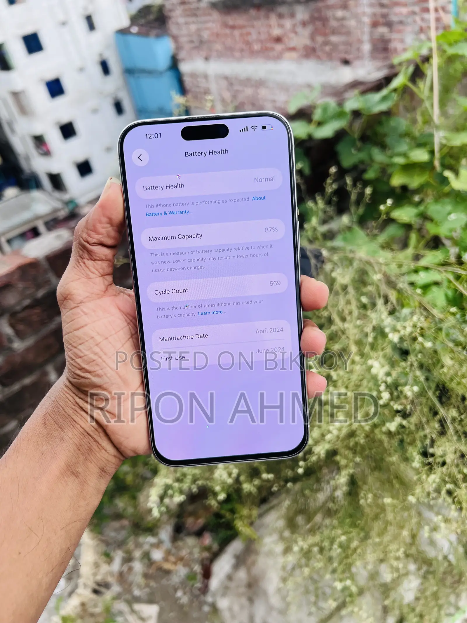 Apple iPhone 15 Pro Max 256 GB White