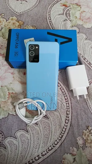 New Oppo A56 5G 256 GB Blue
