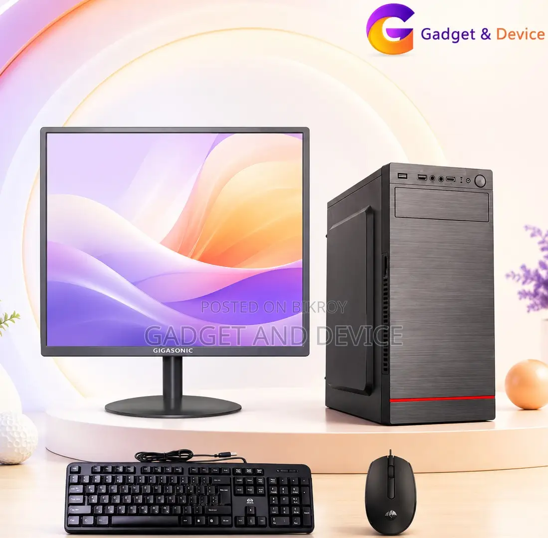 New Desktop Computer 4GB Intel Core i3 HDD 500GB