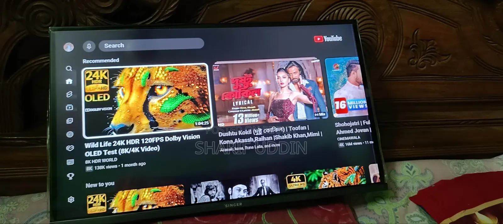 Singer 32 Inchi Smart Voice Control TV