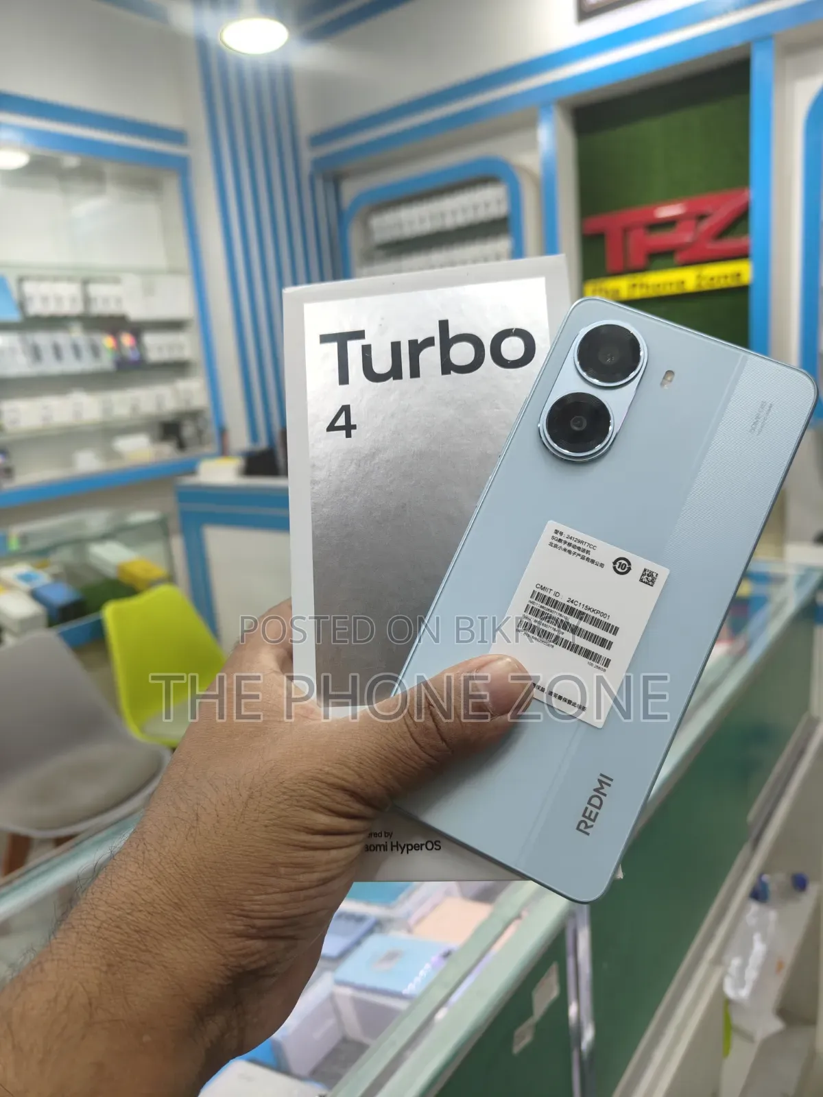 New Xiaomi Redmi Turbo 4 256 GB Blue