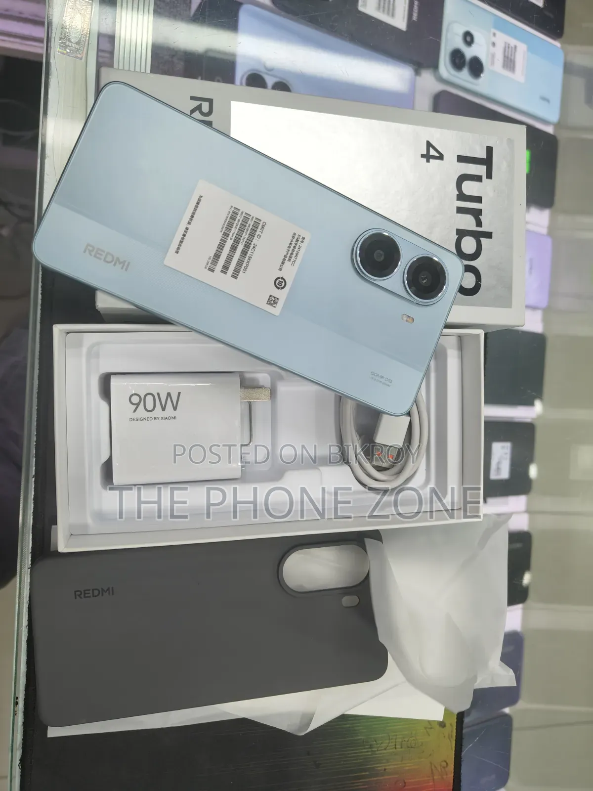New Xiaomi Redmi Turbo 4 256 GB Blue