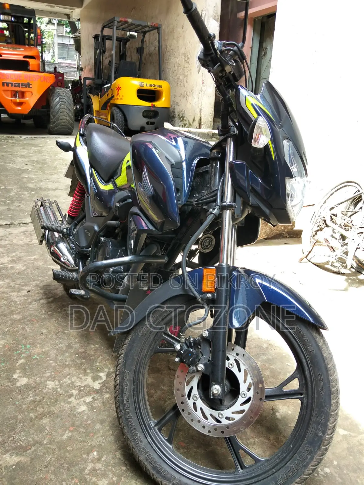 New Honda SP 125 2025 Blue