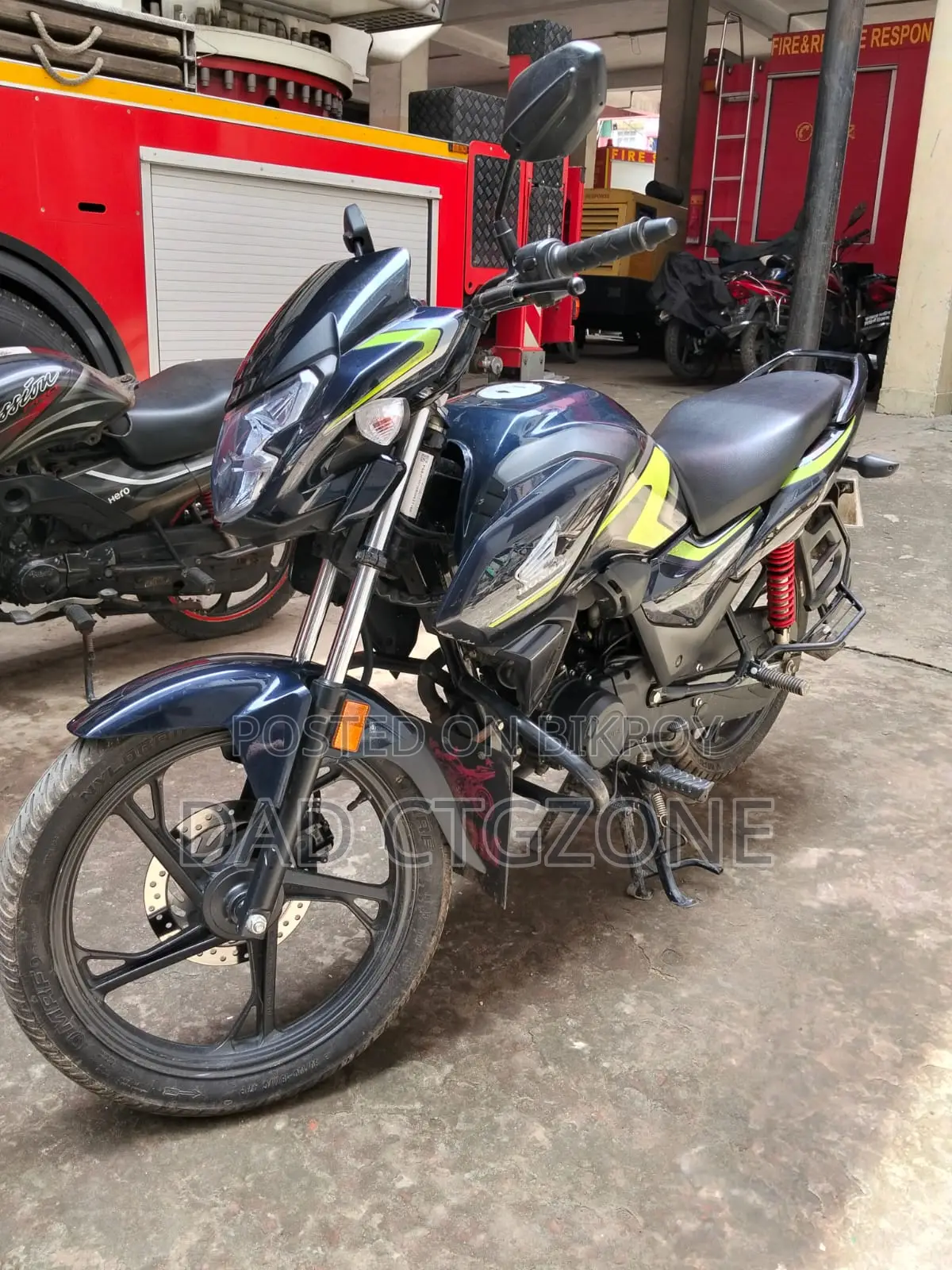 New Honda SP 125 2025 Blue