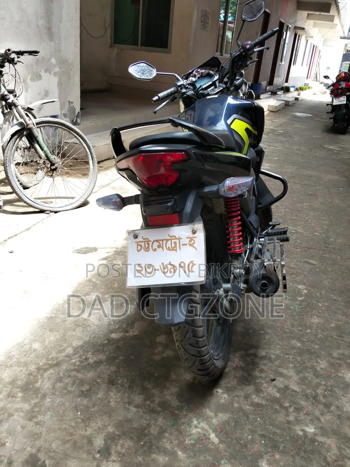 New Honda SP 125 2025 Blue