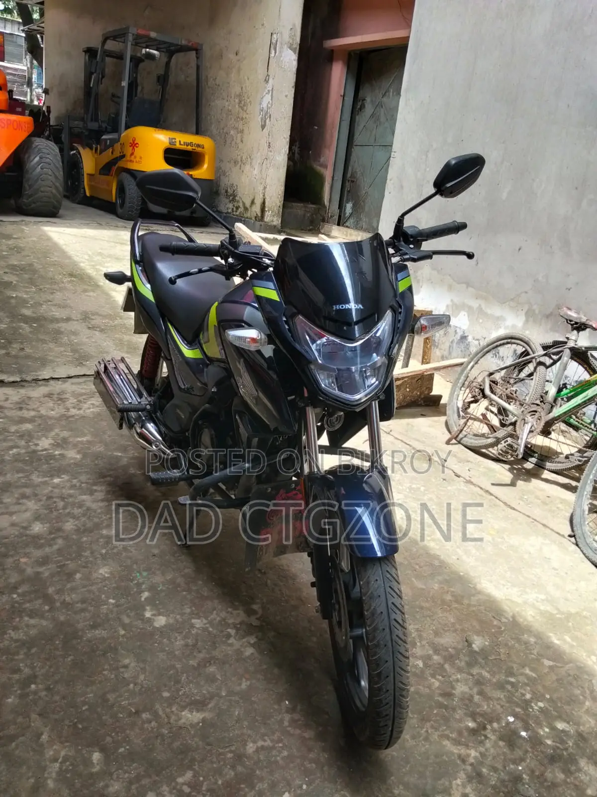 New Honda SP 125 2025 Blue