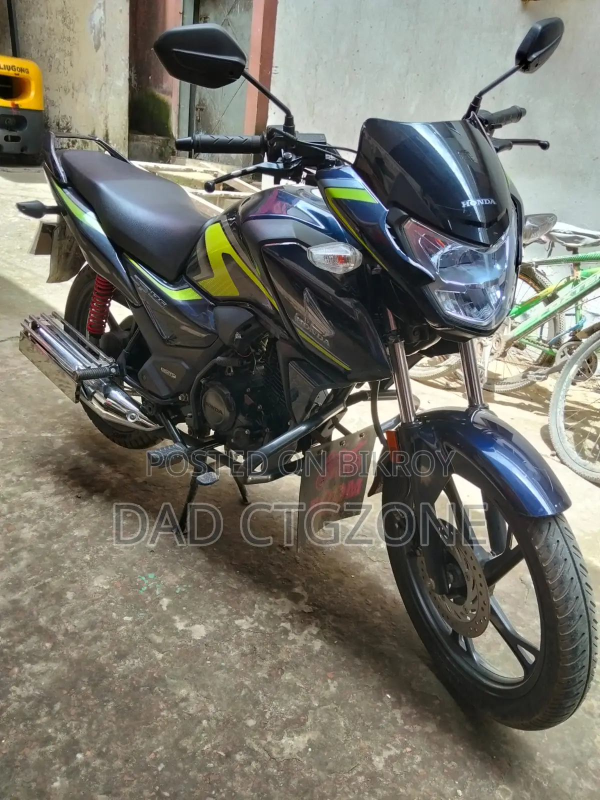 New Honda SP 125 2025 Blue