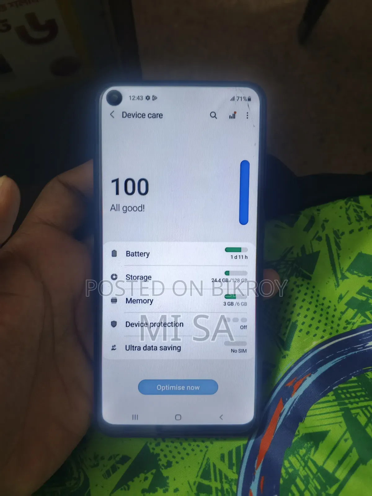 Samsung Galaxy M40 128 GB Blue