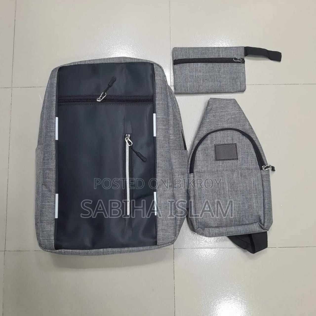 ৩ পিস কম্বো ব্যাগপ্যাক