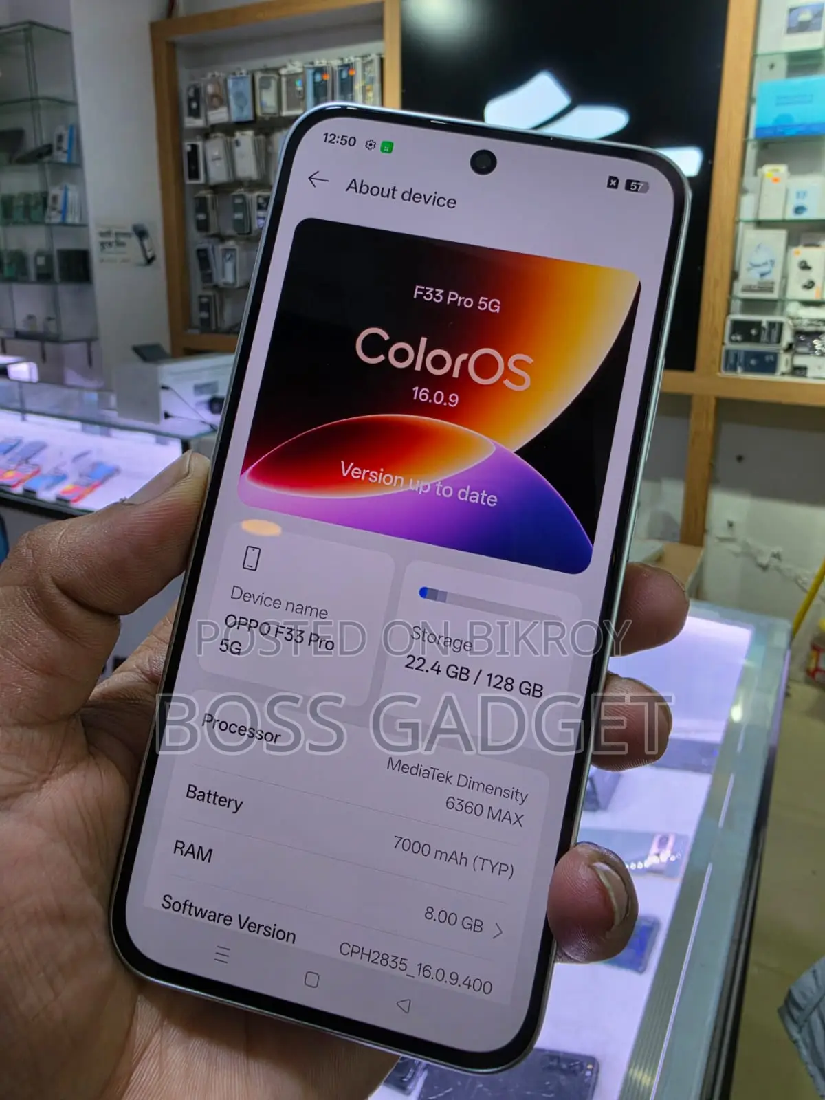 Oppo F3 64 GB Blue