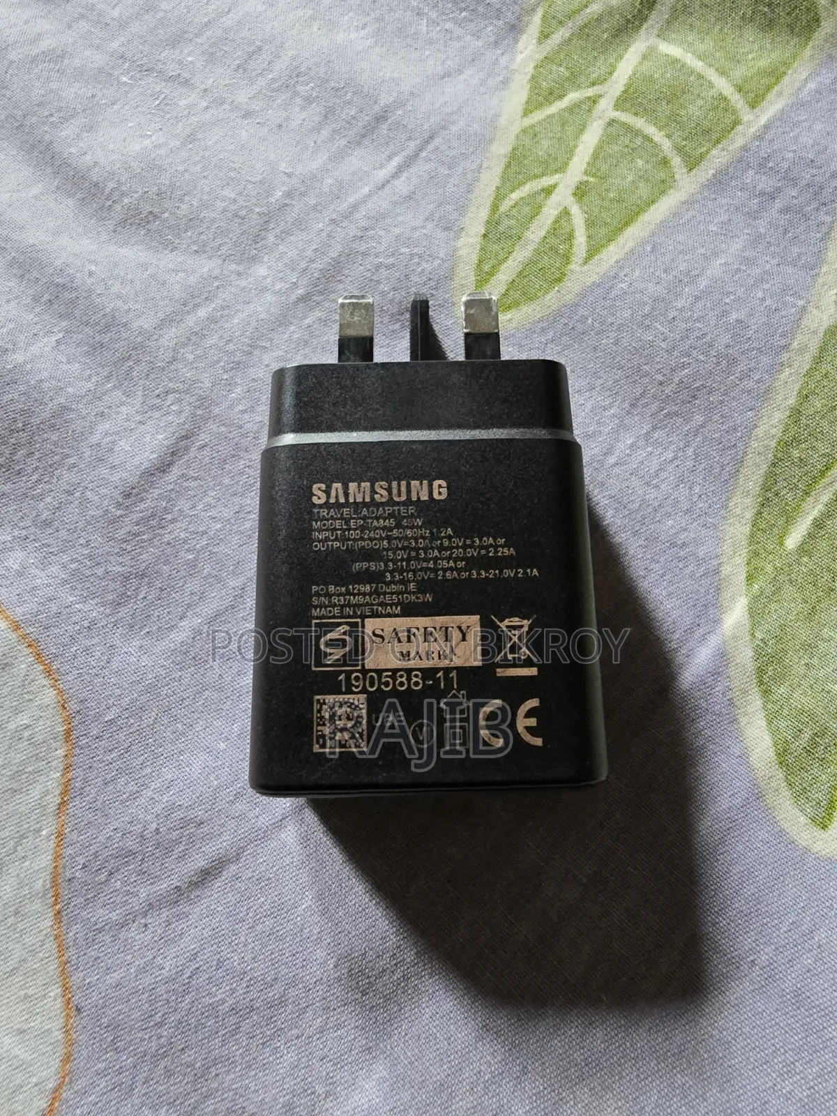 Samsung Original 45w Adepter