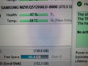 Samsung and SK Hynix Nvme SSD 512GB +512GB
