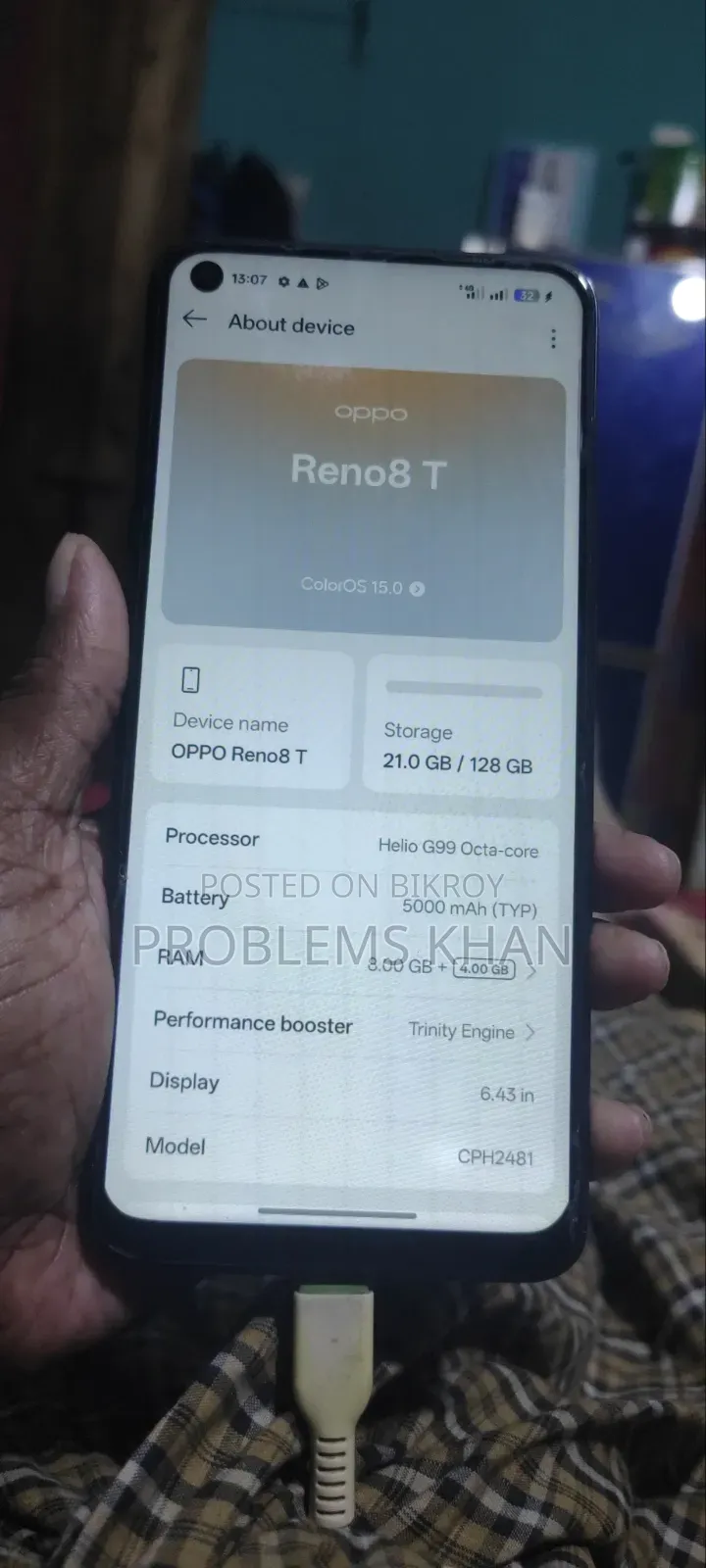 Oppo Reno 8T 128 GB Purple