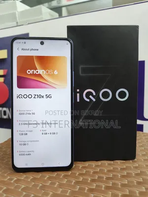 New iQOO Z10x 128 GB Black
