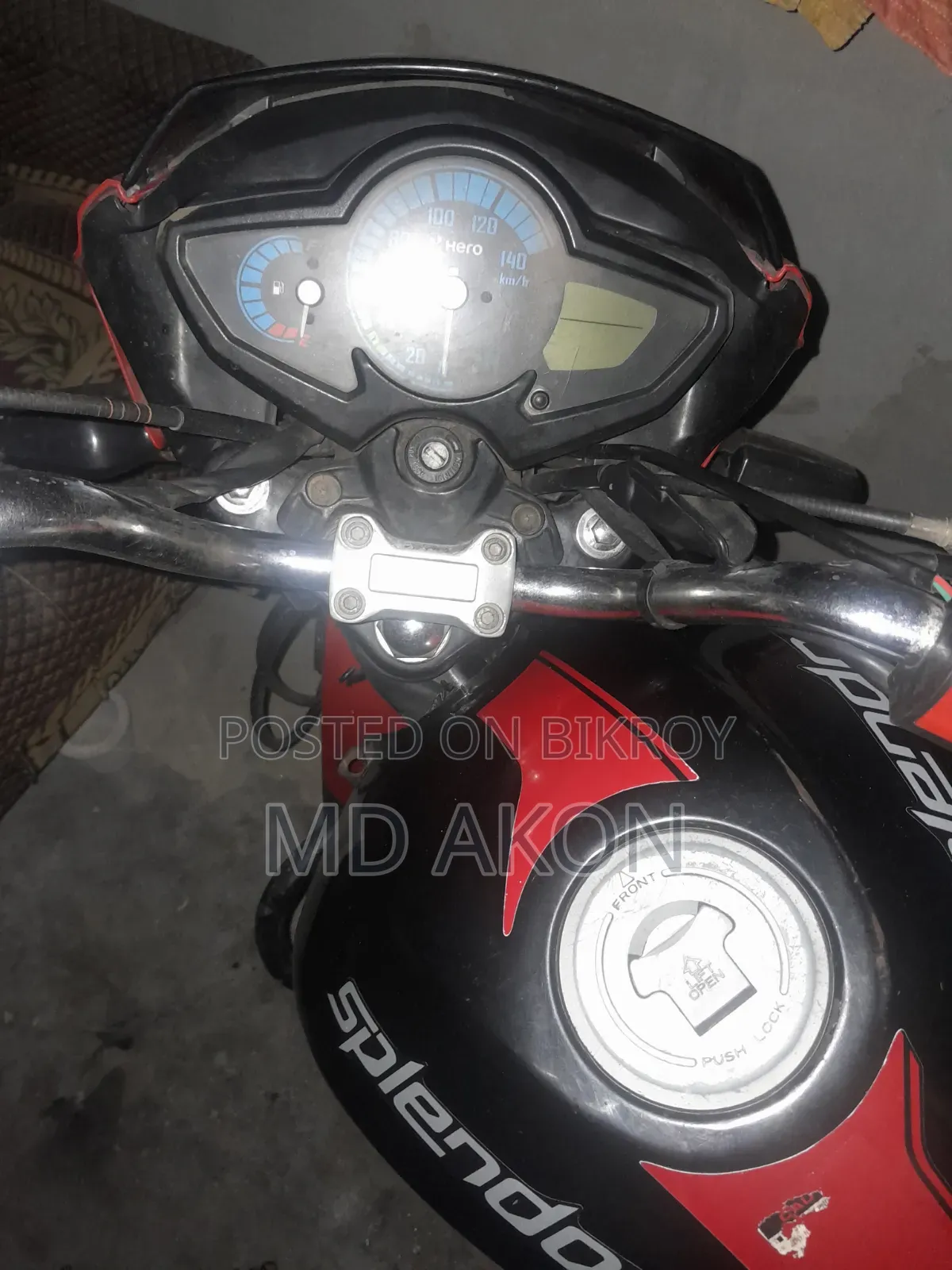 Hero Splendor 110 2018 Red
