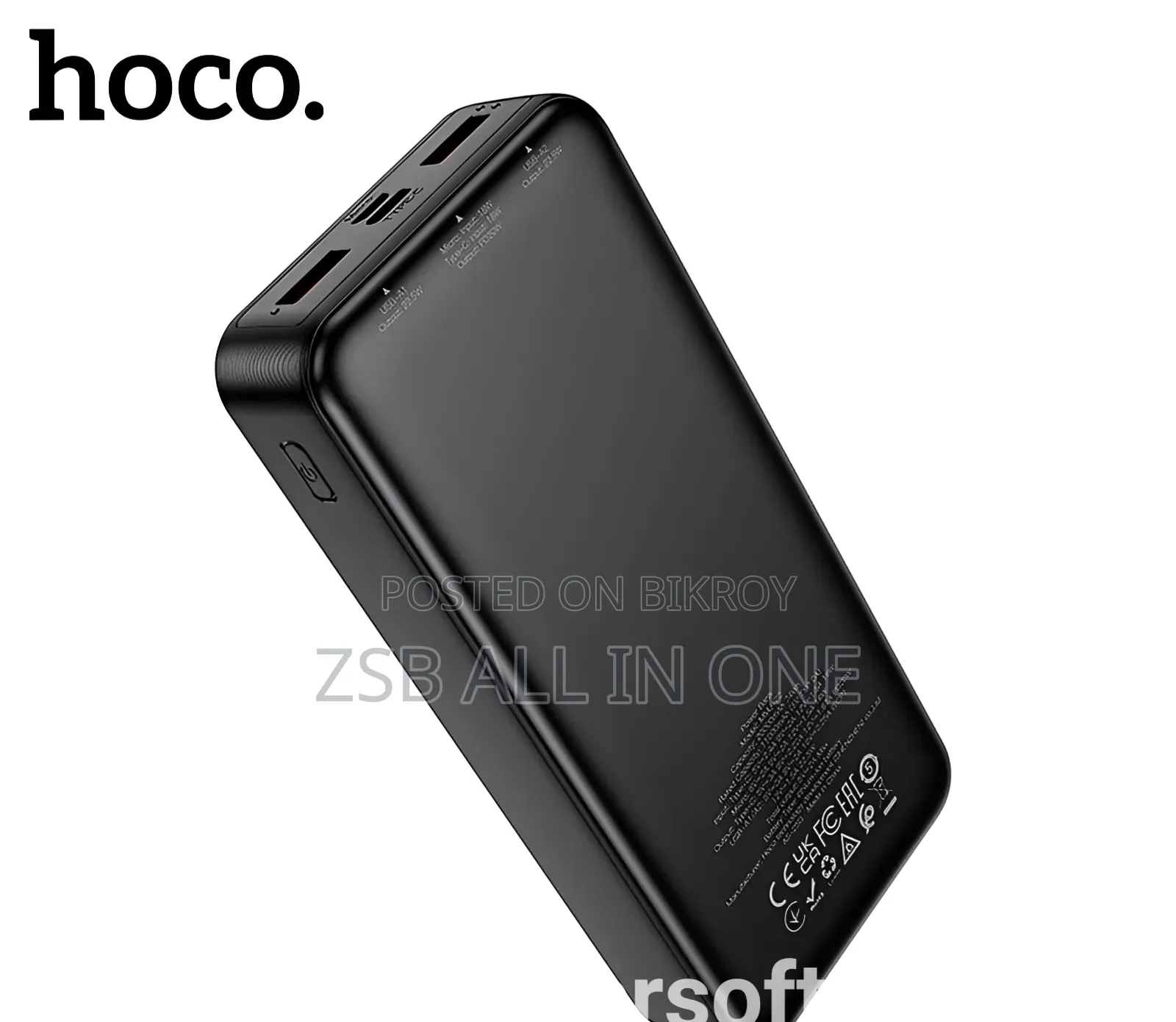 Hoco J72A 20000mAh Power Bank
