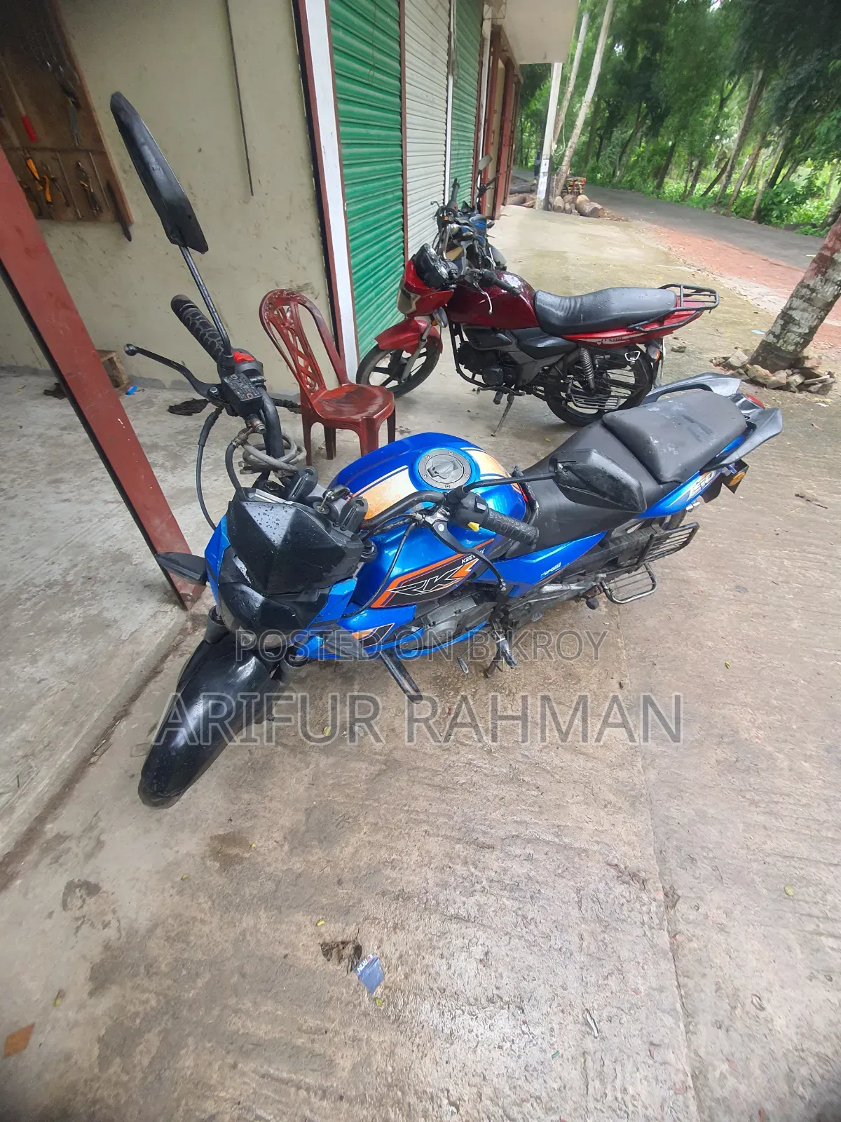 Motorcycle 2016 Blue