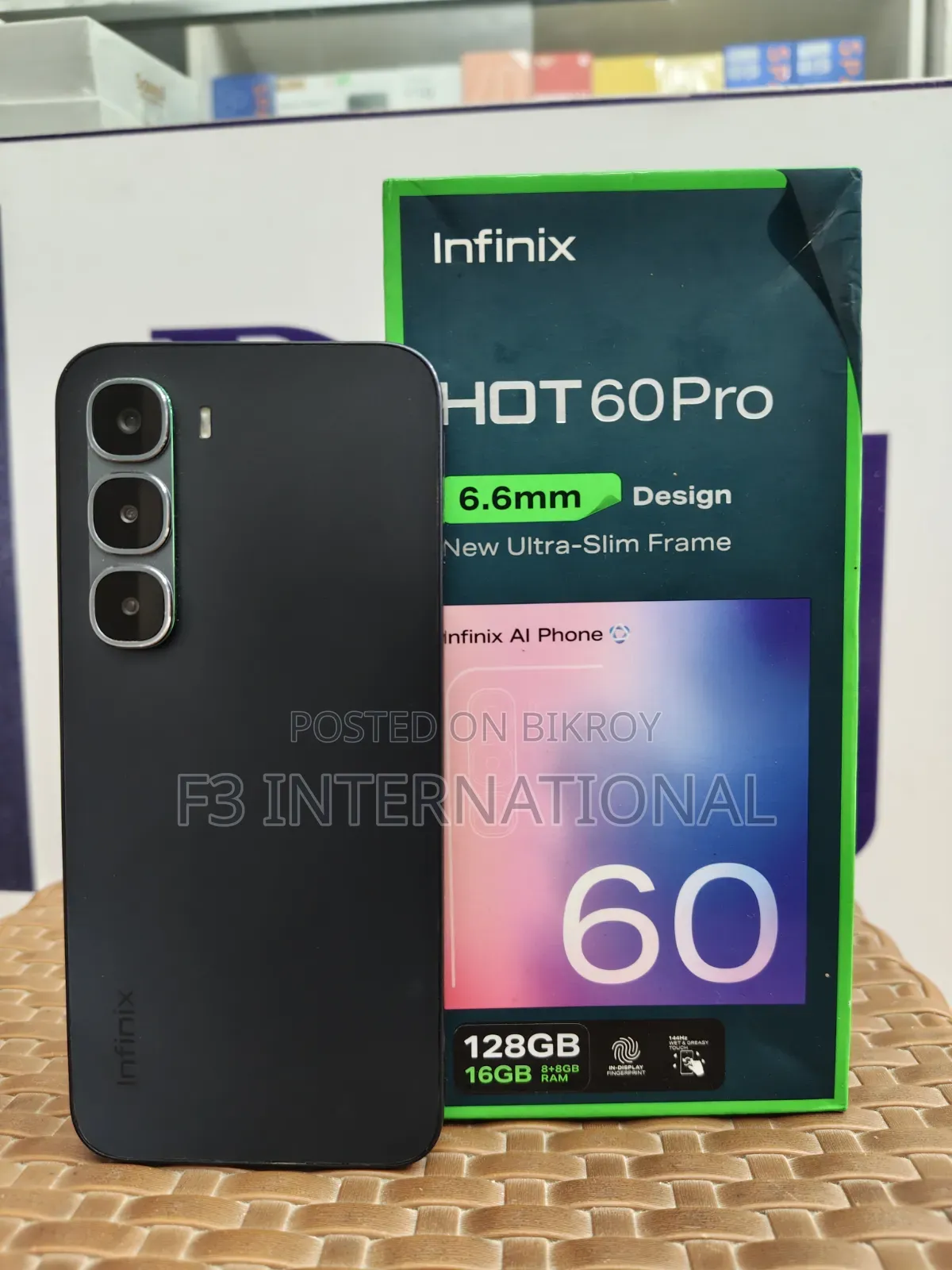 Infinix Hot 60 Pro 128 GB Black