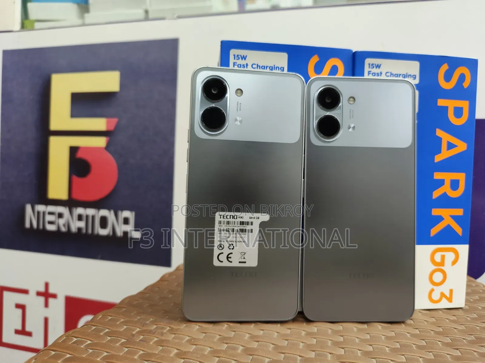 Tecno Spark Go 3 64 GB Silver