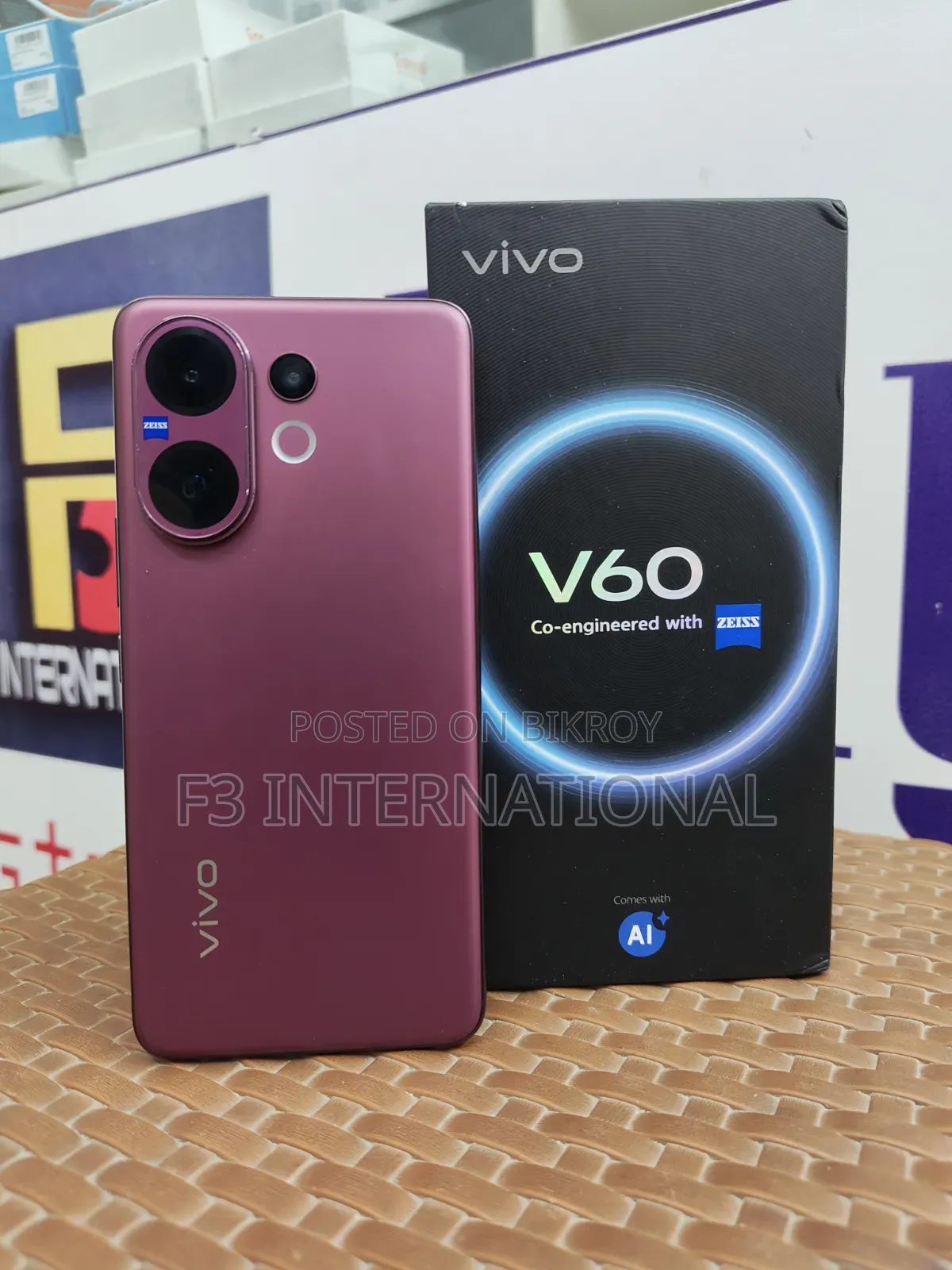 Vivo V60 256 GB Purple