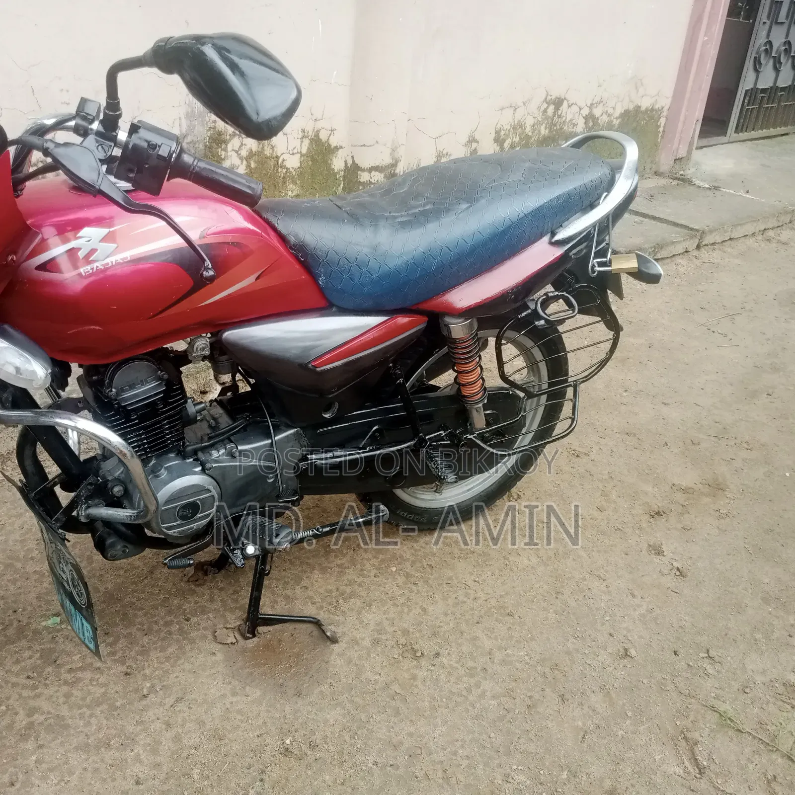 Bajaj Platina 100 2015 Red