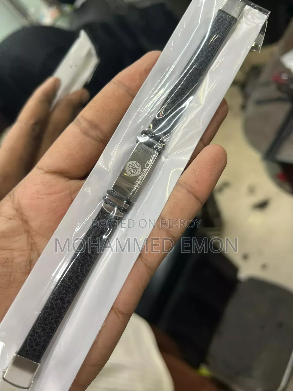 Gucci and Versace Trademark GG Supreme Bracelet, 💥