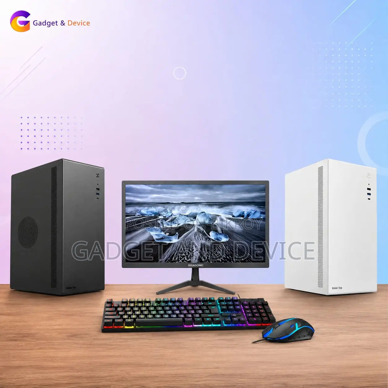 New Desktop Computer 8GB Intel Core i5 HDD 500GB