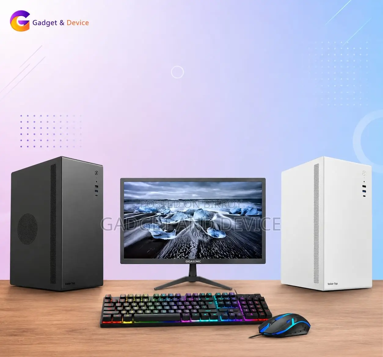 New Desktop Computer 8GB Intel Core i5 HDD 500GB