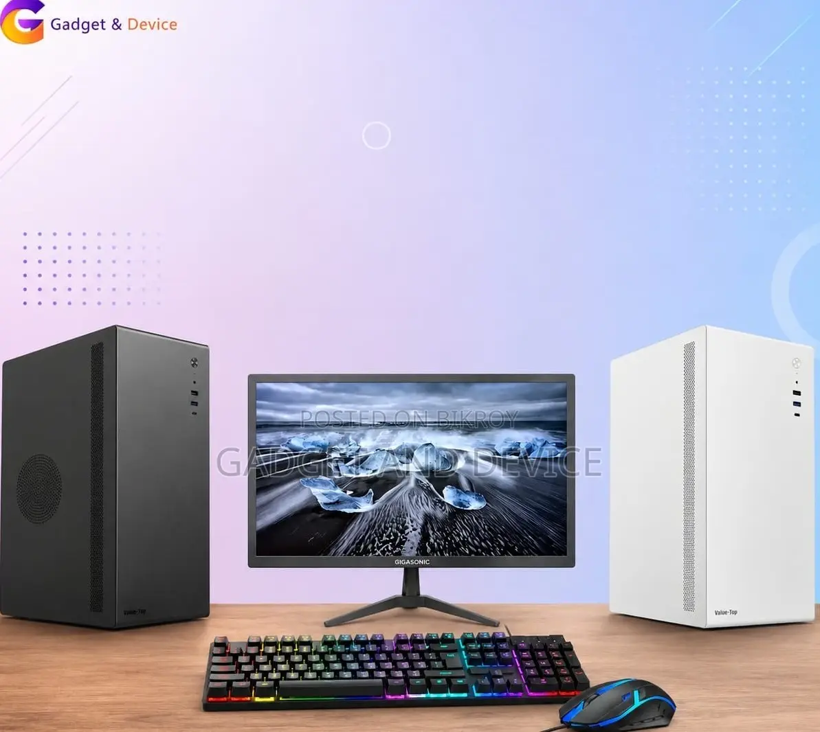 New Desktop Computer 8GB Intel Core i5 HDD 500GB