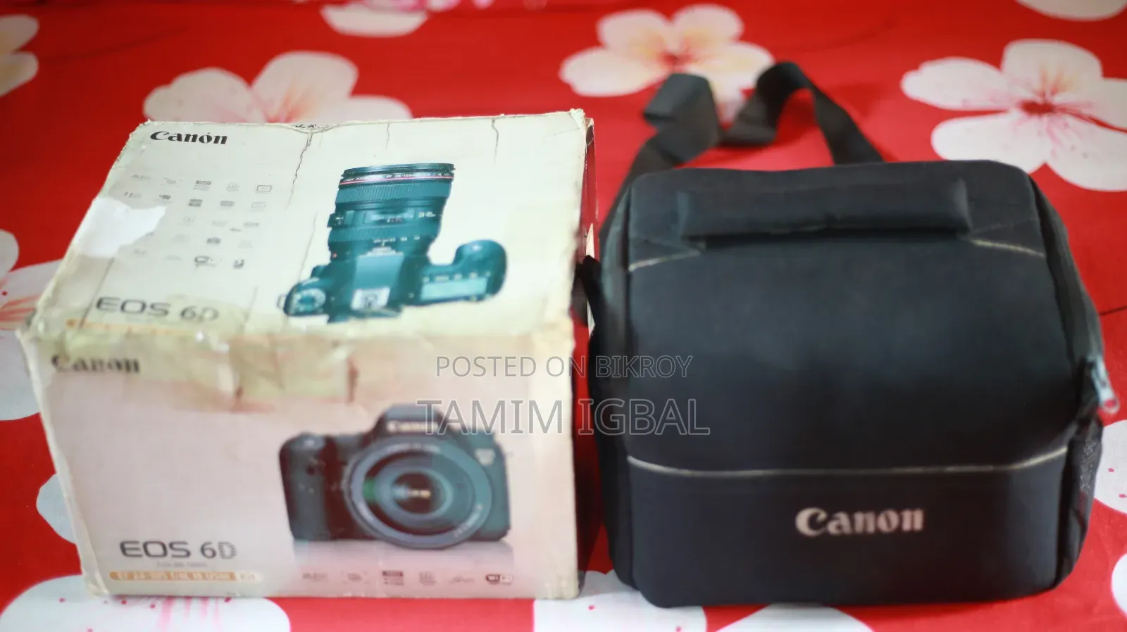 Canon EOS 6D Full Frame Body With 50mm Prime Lens.📸