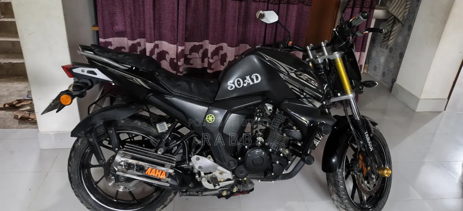 New Yamaha FZS V2 2022 Black