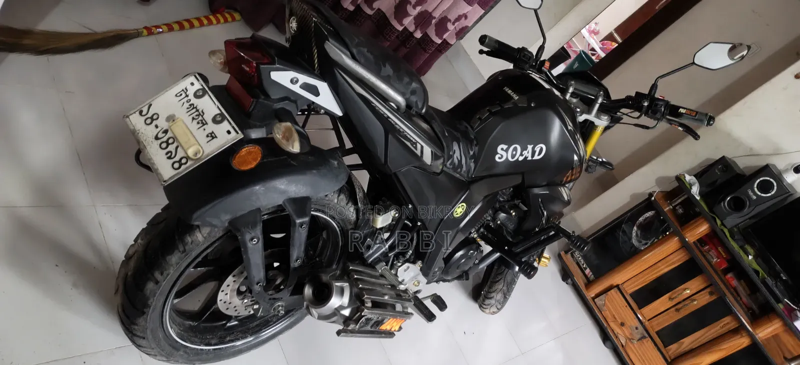 New Yamaha FZS V2 2022 Black