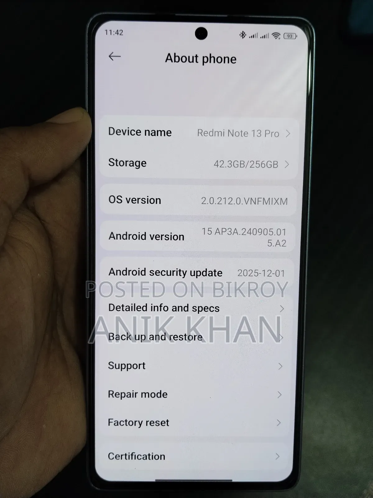 Xiaomi Redmi Note 13 Pro 256 GB Purple