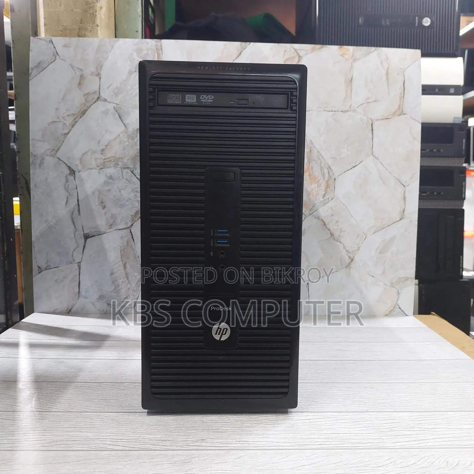 Desktop Computer HP ProDesk 400 4GB Intel Core i5 SSD 128GB
