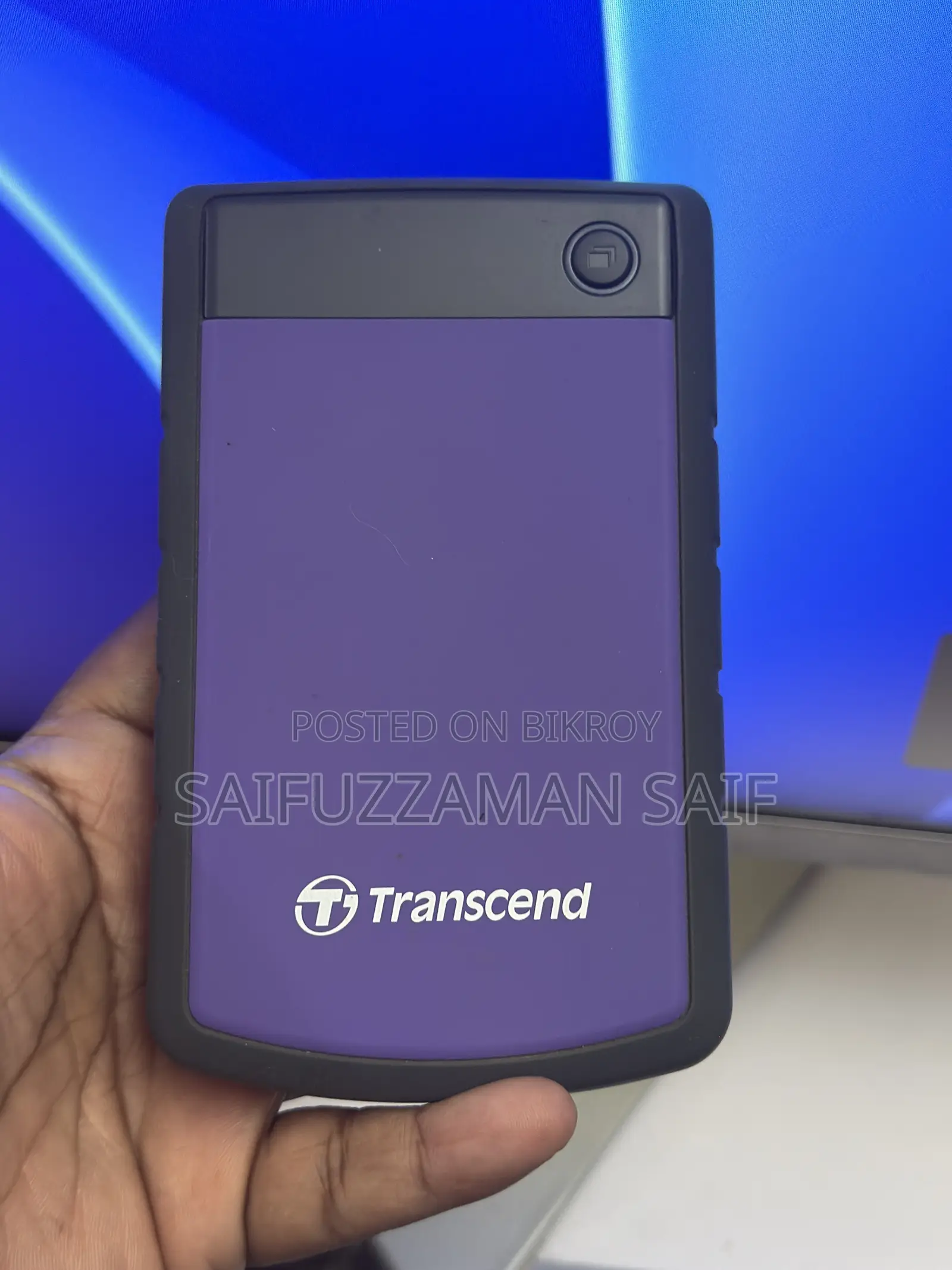 Transcend StoreJet 25H3 4TB USB 3.1 External 2.5" Portable Hard Disk