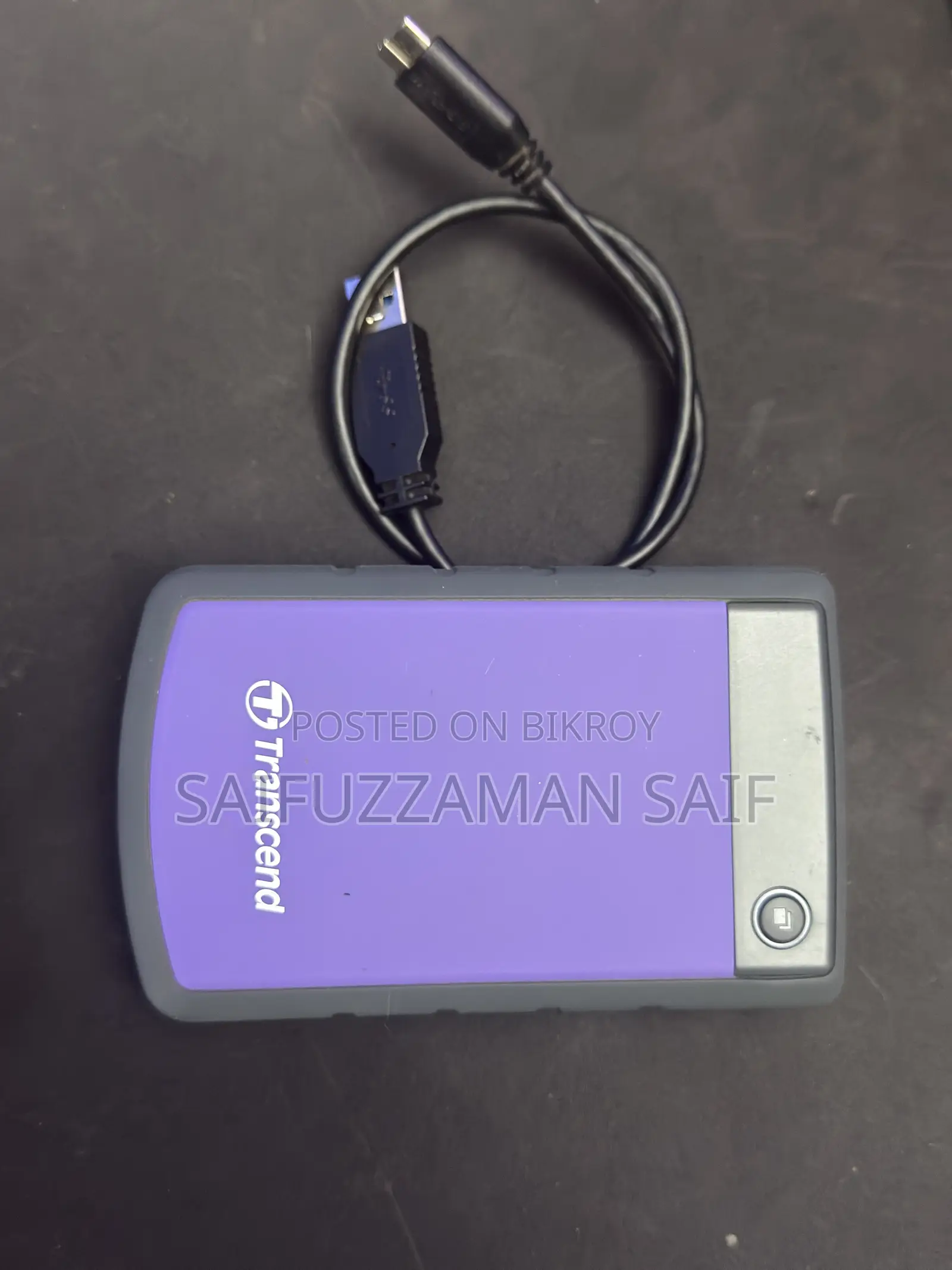 Transcend StoreJet 25H3 4TB USB 3.1 External 2.5" Portable Hard Disk