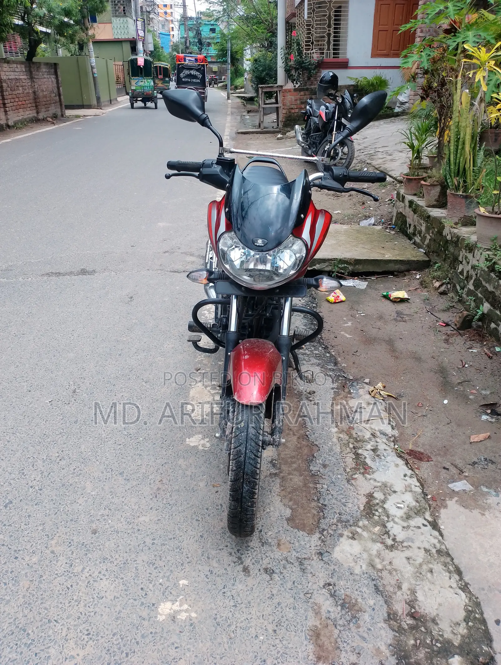 Bajaj Discover 110 2023 Red