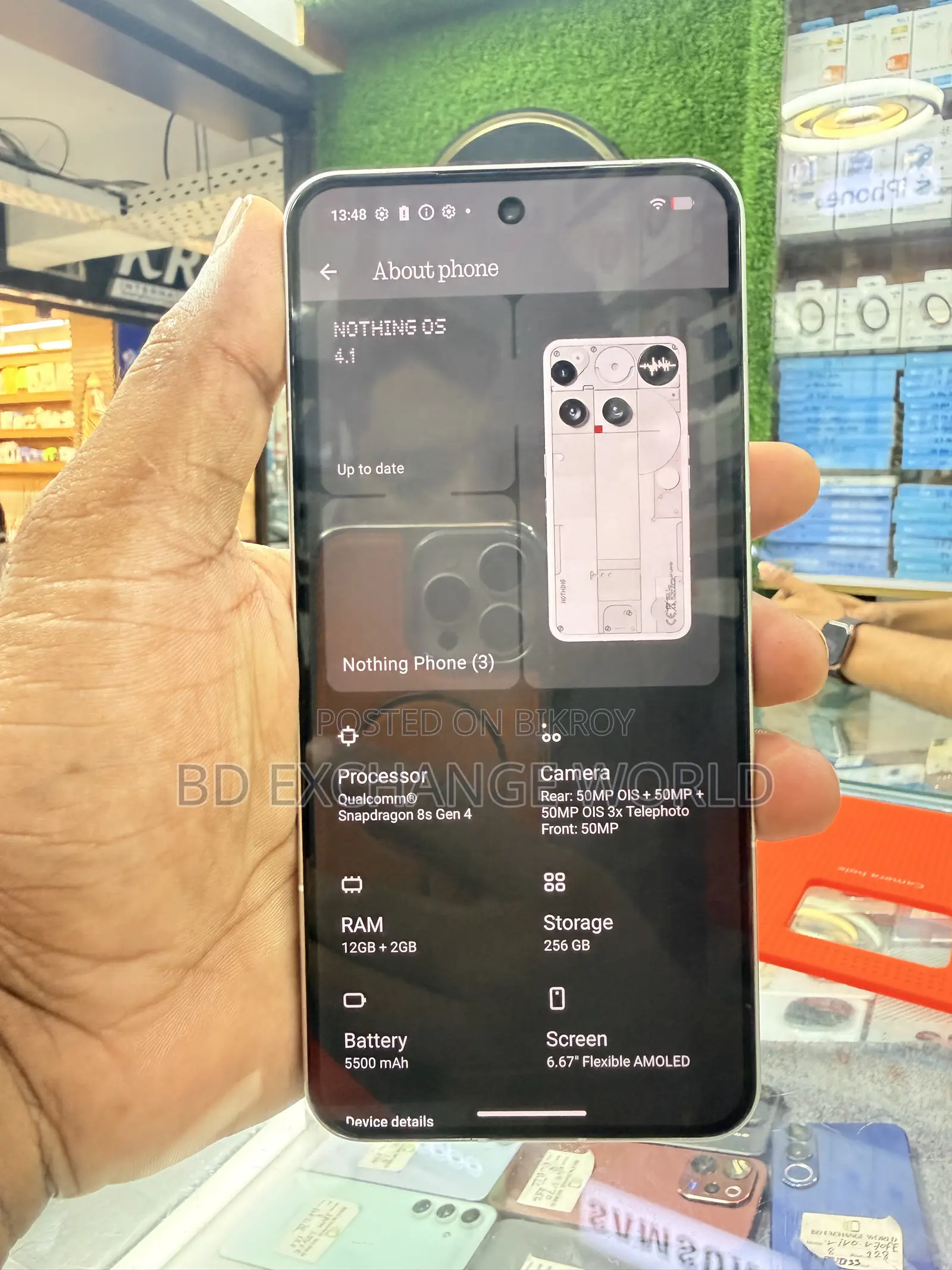 Nothing Phone 3 256 GB White