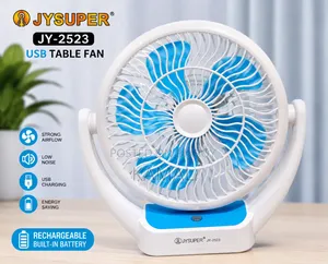 🪭joy Super Jy-2570 Rechargeable Portable Table Fan