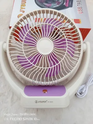 🪭joy Super Jy-2570 Rechargeable Portable Table Fan