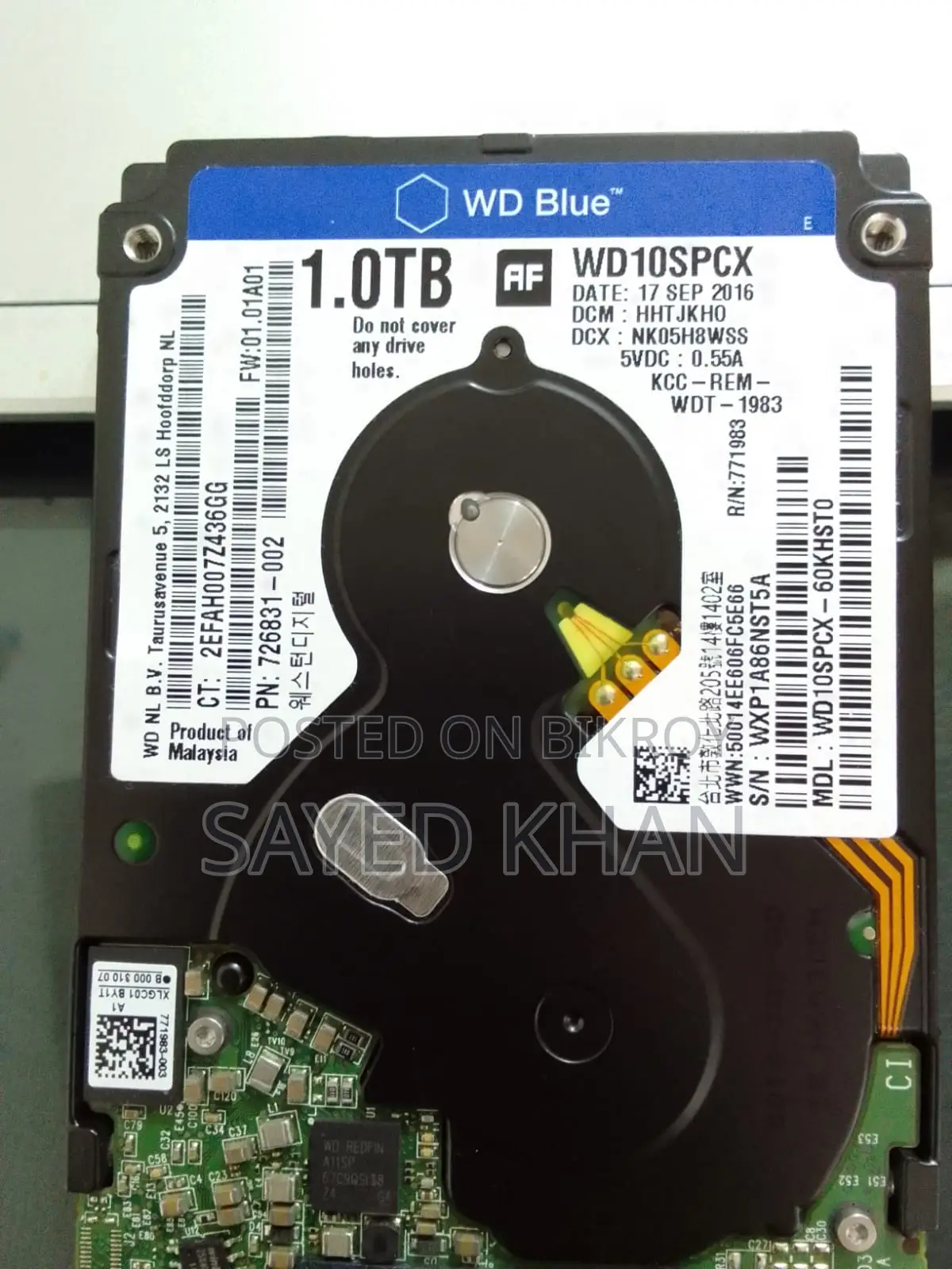 Wd Blue Slim 1tb HDD
