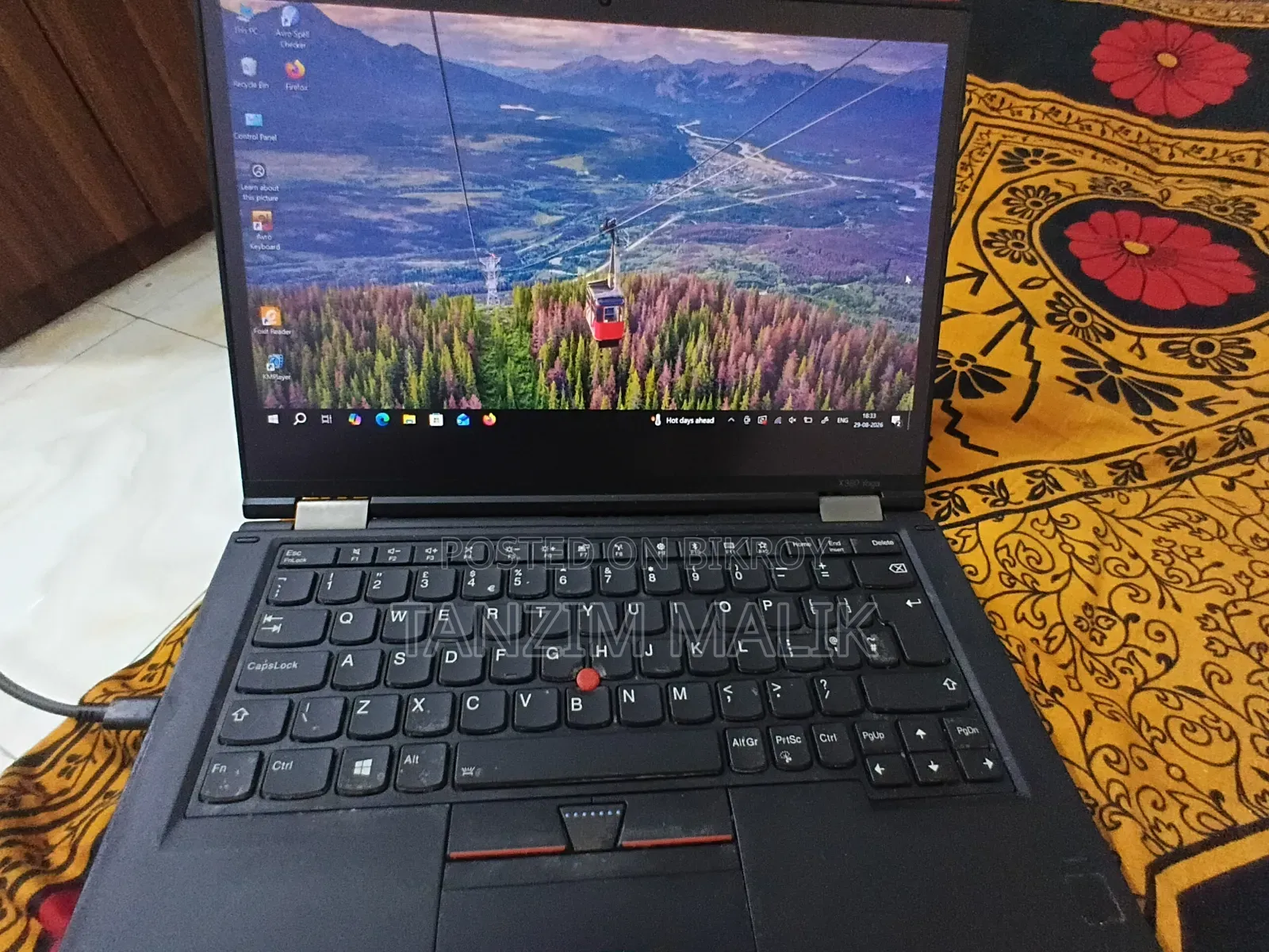 Laptop Lenovo ThinkPad X380 Yoga 8GB Intel Core i5 SSD 256GB