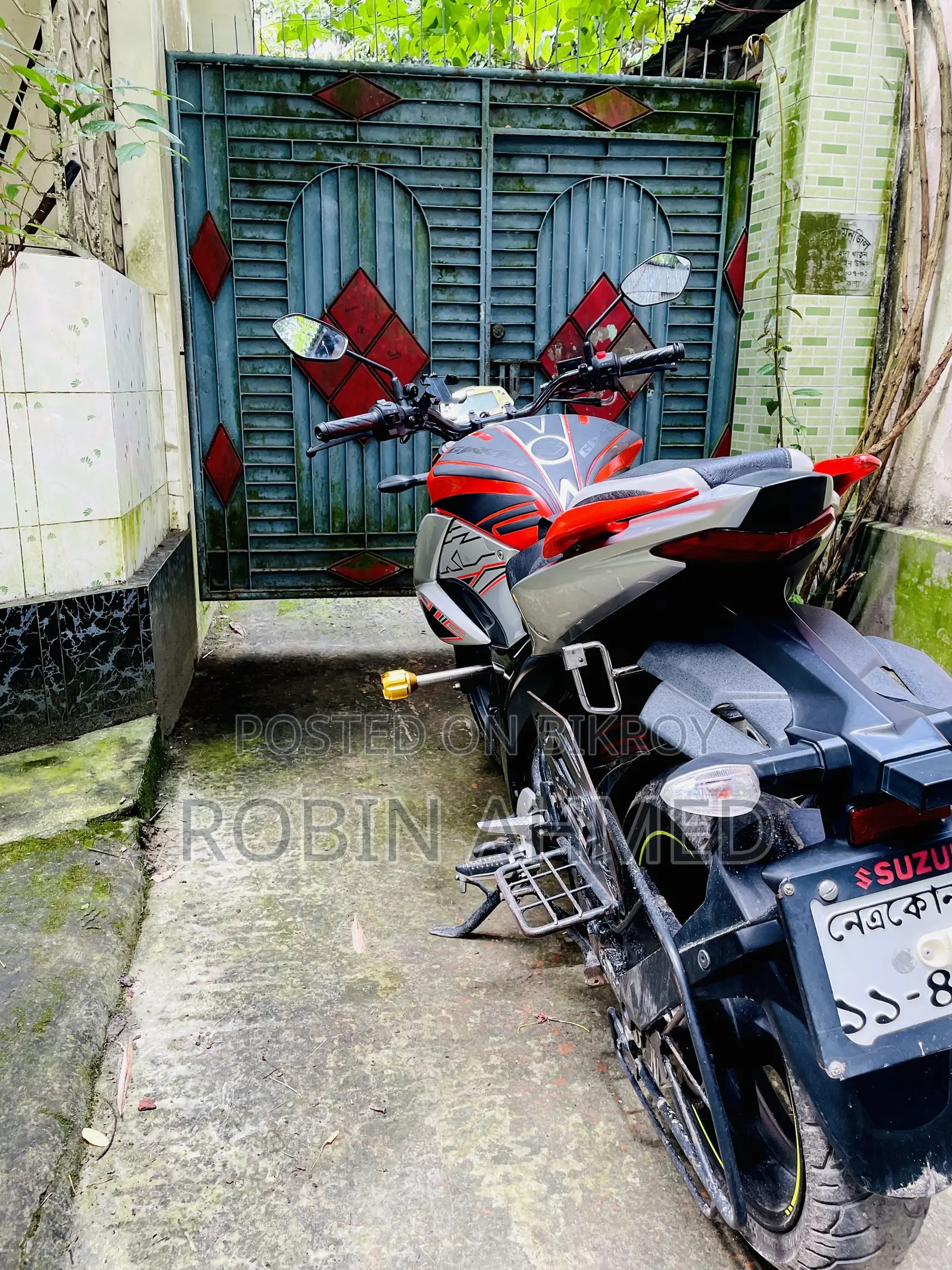 Suzuki Gixxer 2024 Orange