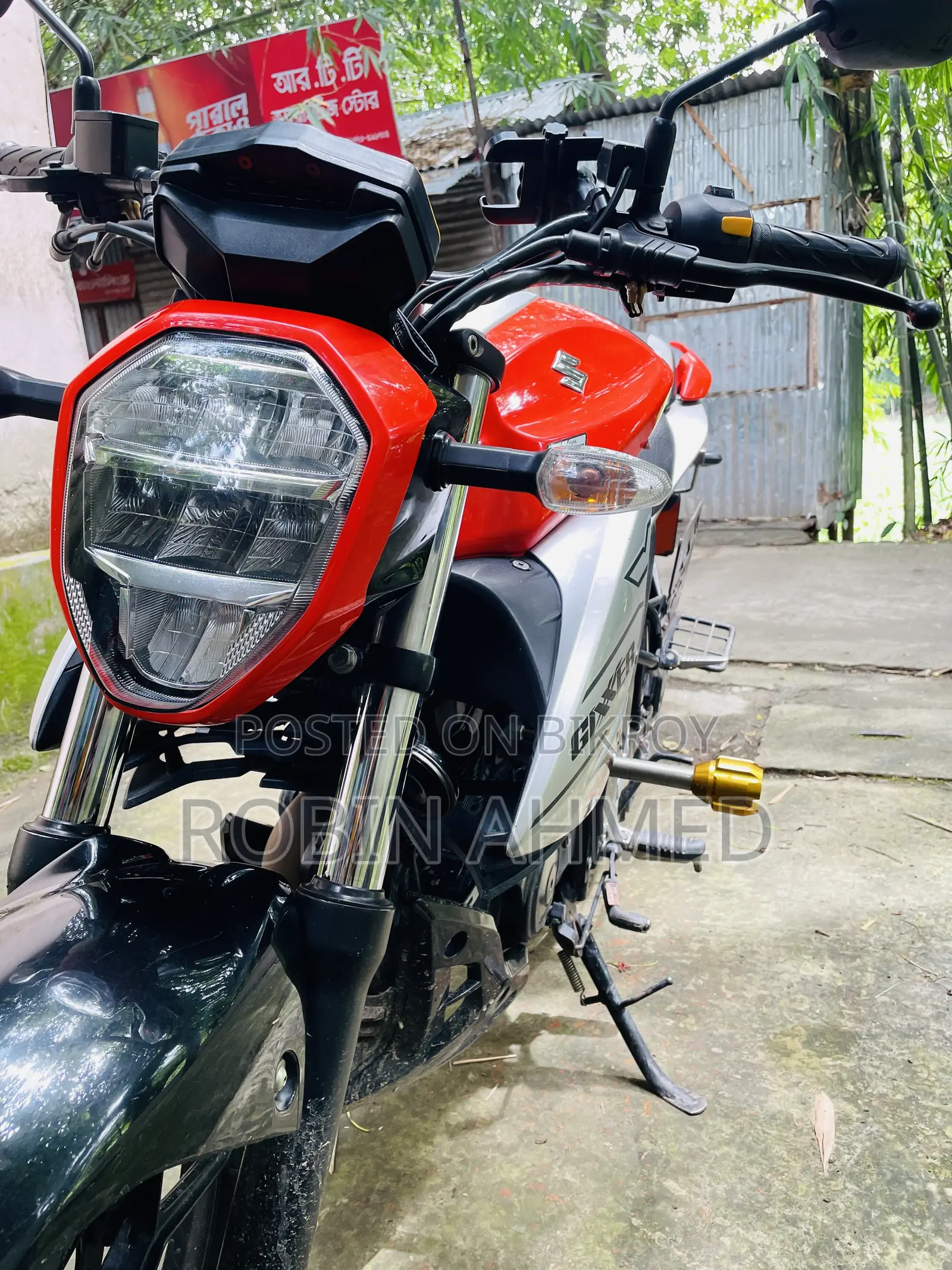 Suzuki Gixxer 2024 Orange