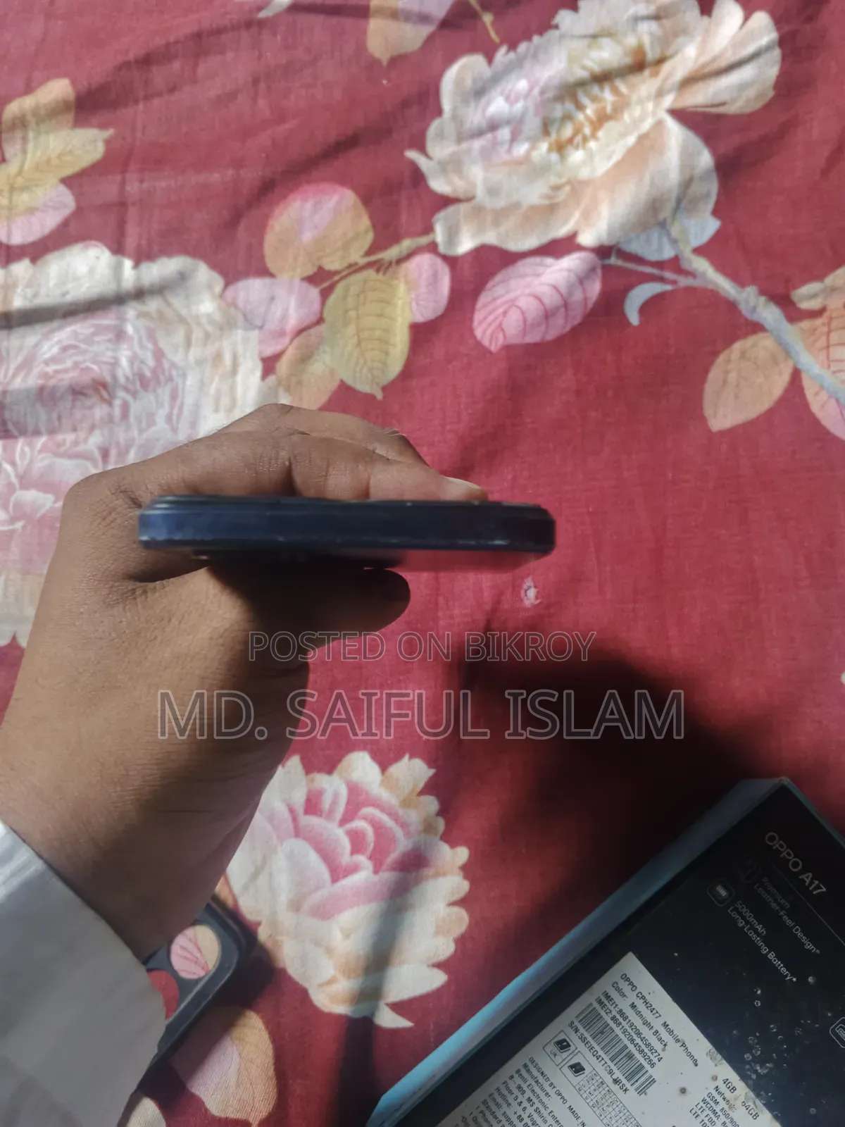 Oppo A17 64 GB Gray